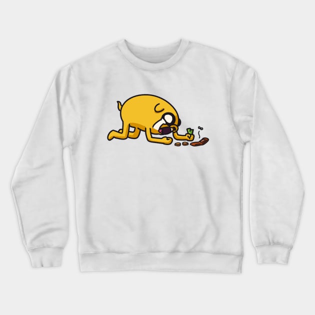 Adventure Time - Broke Jake Crewneck Sweatshirt by The Lurk Bot